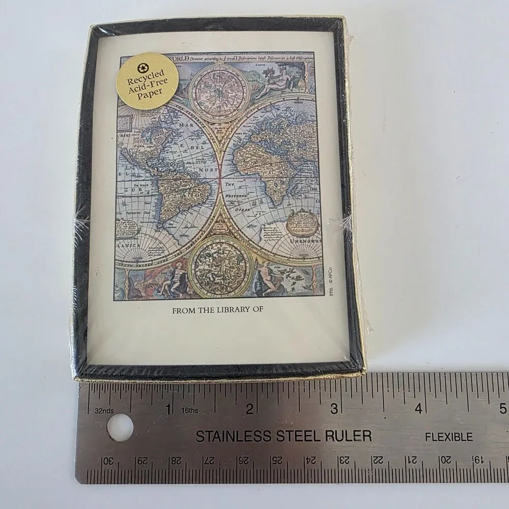 Vintage Self Stick Bookplates 30 Antique Antioch Bookplates Decorative Labels